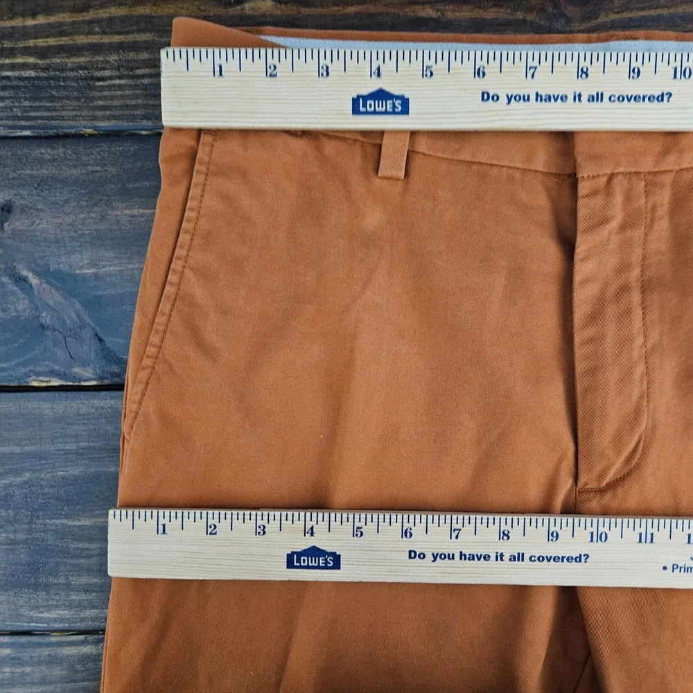 Banana Republic Men's Aiden Chino pant Orange Size 34x34